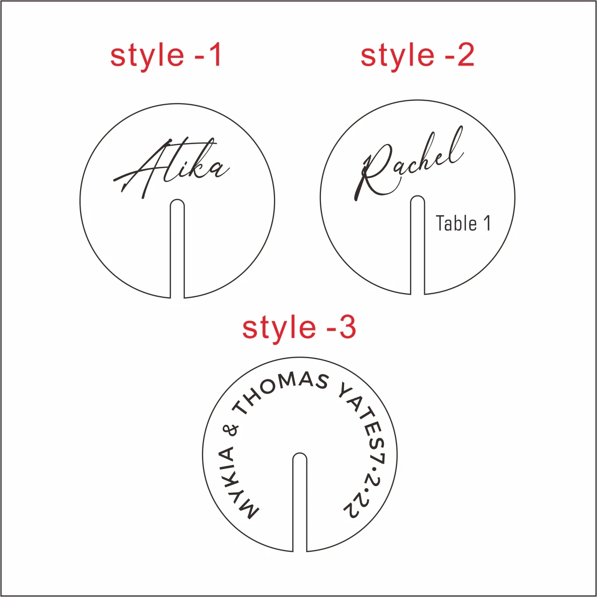 10PCS Personalise Drink Glass Place Cards,Drink Name Tags,Champagne Place Cards,Glass Escort Card, Wedding Champagne Escort Card