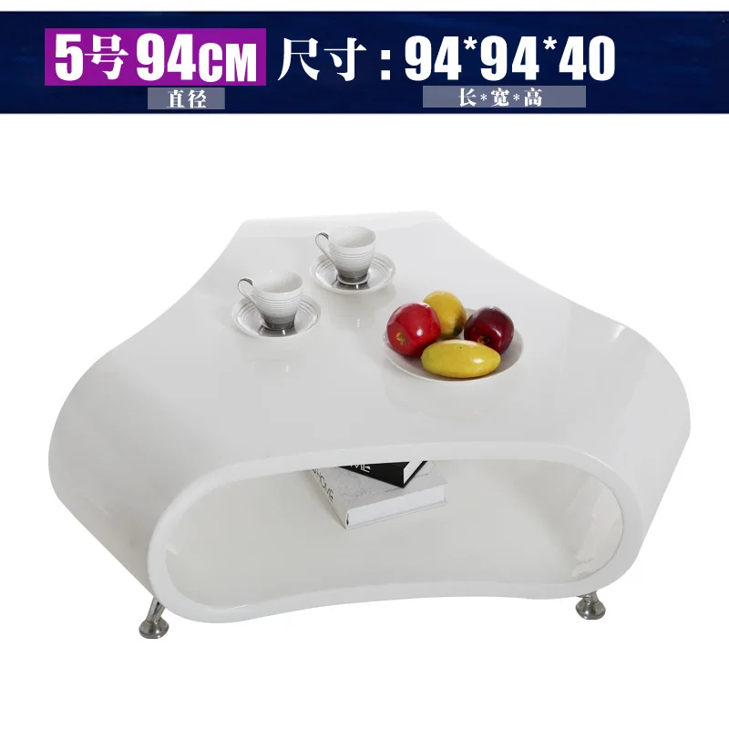 طاولة القهوة على شكل بيضة أثاث الفن العام طاولة القهوة غرفة المعيشة حديقة الأسرة طاولة القهوة في الهواء الطلق