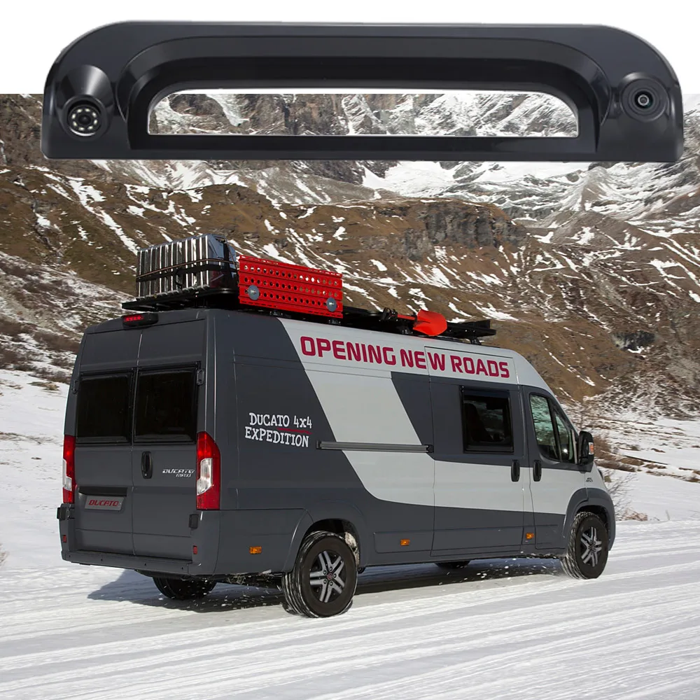 Double rear view camera for Peugeot Boxer/Opel Movano Movano-e C/Citroen Jumper II/Fiat E-Ducato Maxi Van/Ducato III