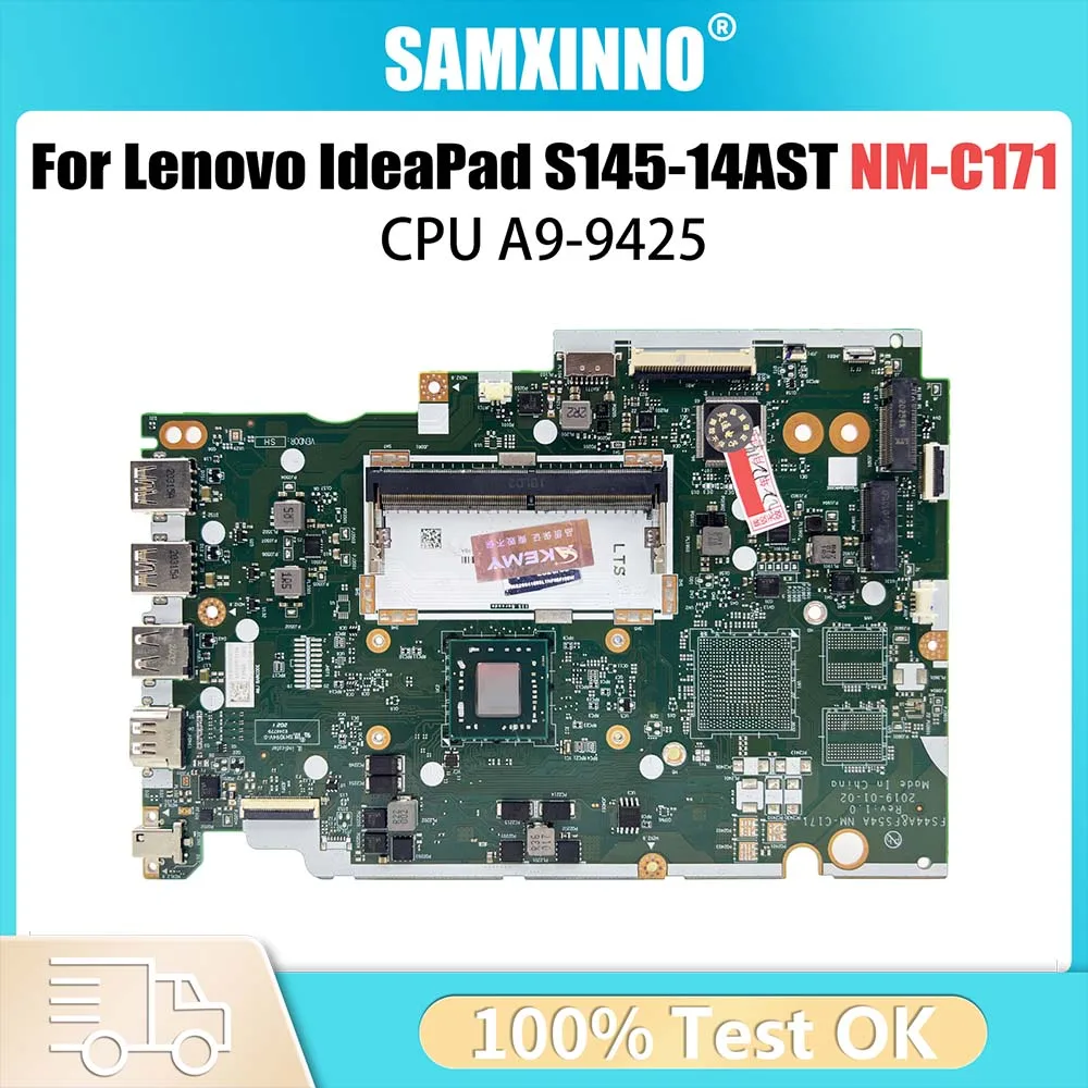 

Материнская плата для Lenovo Ideapad s145-15ast nm-c171 A4/A6/A9 Процессор AMD 100% тест, быстрая доставка S145-14AST NM-C171