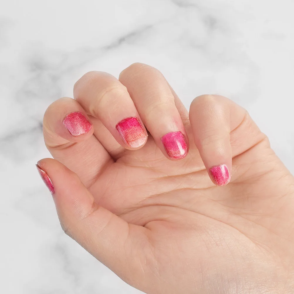 

50Pcs Nail Art Stampers White Premium Sponge Nail Sealers Durable Manicure Tool Beginners Practice Manicure Stamper