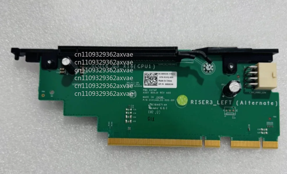 RISER CARD 3 SLOT 6 PCIe X16 for DELL POWEREDGE R730 R730xd SERVER 800JH 0800JH