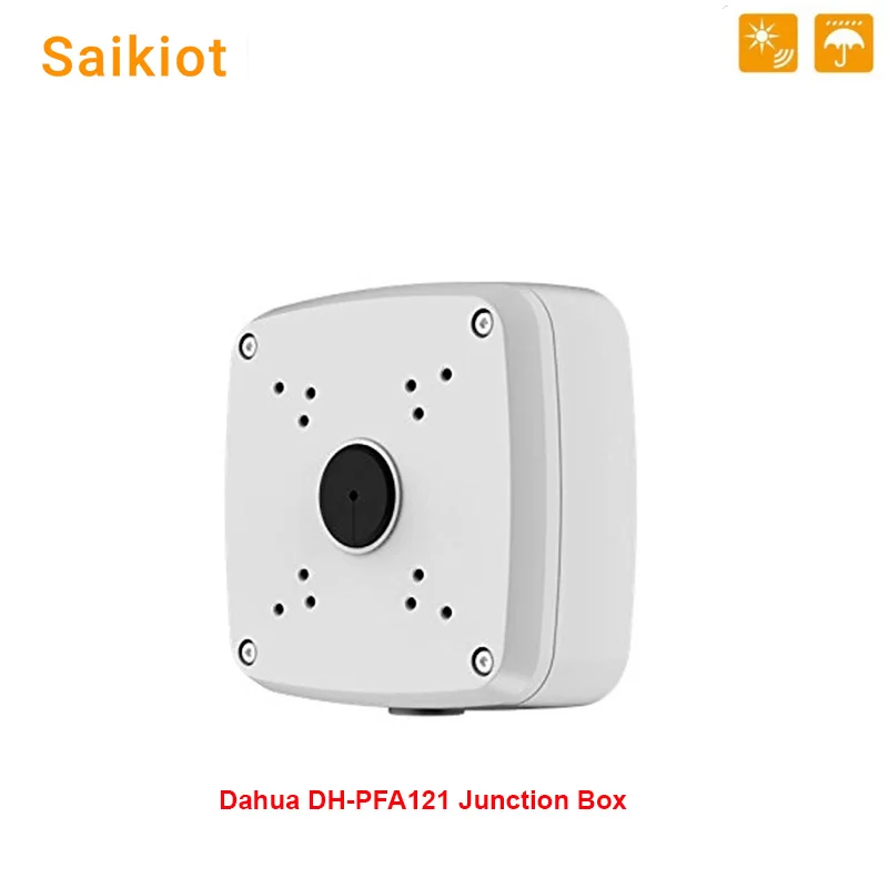 Saikiot DH-PFA121 Junction Box Outdoor IP66 Waterproof CCTV Security Camera Management Metal Junction Box for Da-hua camera