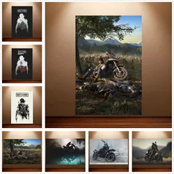 Days Gone Posters Classic Game Poster Stickers Canvas Painting Wall Painting Game Room Wall Decor Living Room Wall Art Sticker