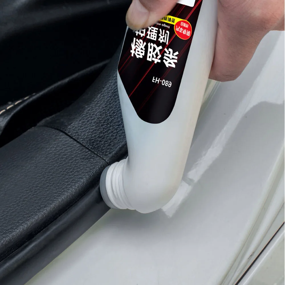 Car Plastic Restorer Coating Agent Auto Rubber Strip Exterior Repair Clean Refresh Restoration Agent Black Shine Seal Brighten - Image 4