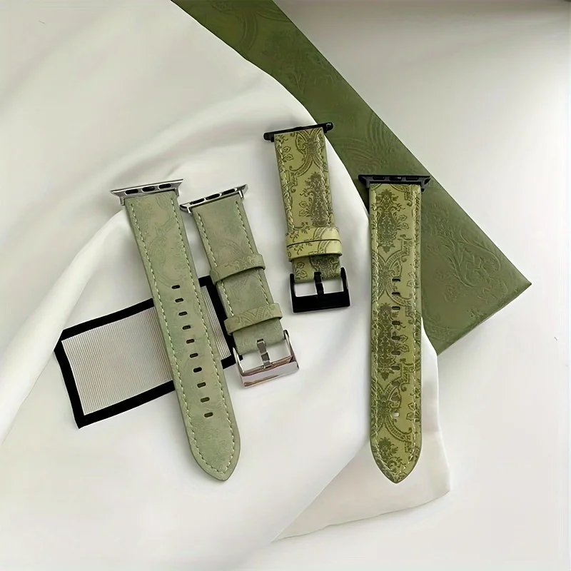 Vintage Strap For Apple Watch Band Series 8/7/6/5/4/3, Wristband Belt For Iwatch SE Ultra 42/44/45mm 38/40/42mm 49mm