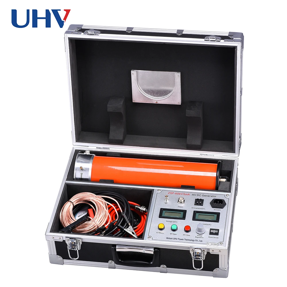 ZGF-60kV/2mA DC withstand voltage tester DC hipot test set DC high voltage generator