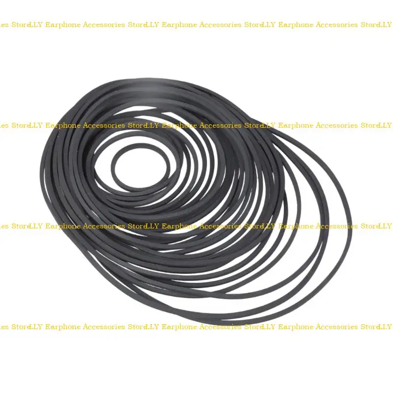 

462E Pack of 30 Rubber Belts for Recorder Repair Turntable Player Drive Belt 30-135MM