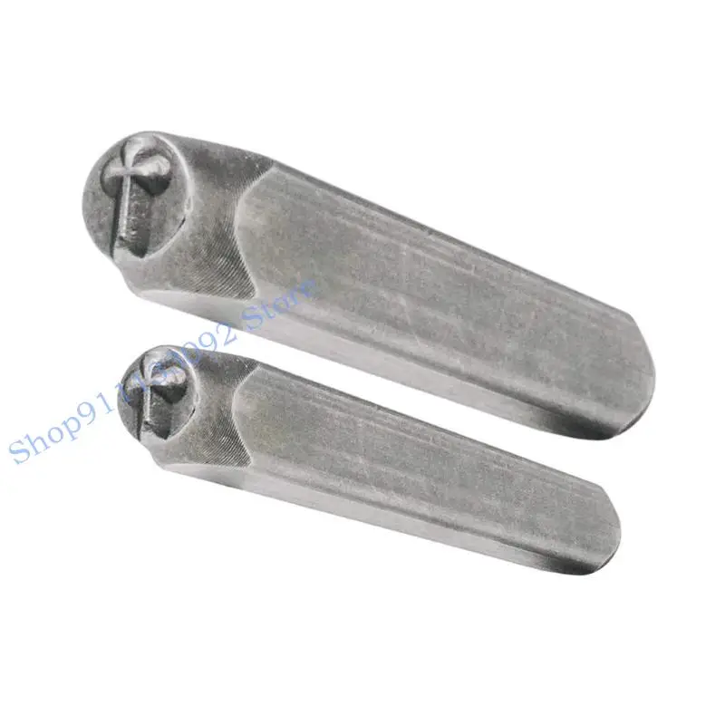 

H9ED универсальный набор для штамповки ювелирных изделий из стали, 2 шт., штампы в форме крестов, стальные аксессуары 3 мм для