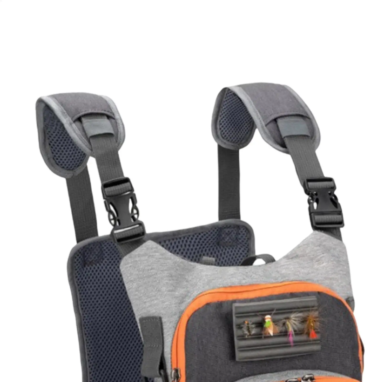 Fly Fishing Pack Vest Type Backpack Fly Fishing Sling Pack for Saltwater Freshwater Bass Trout Catfish Tool Rig Lure Bait Travel view 4