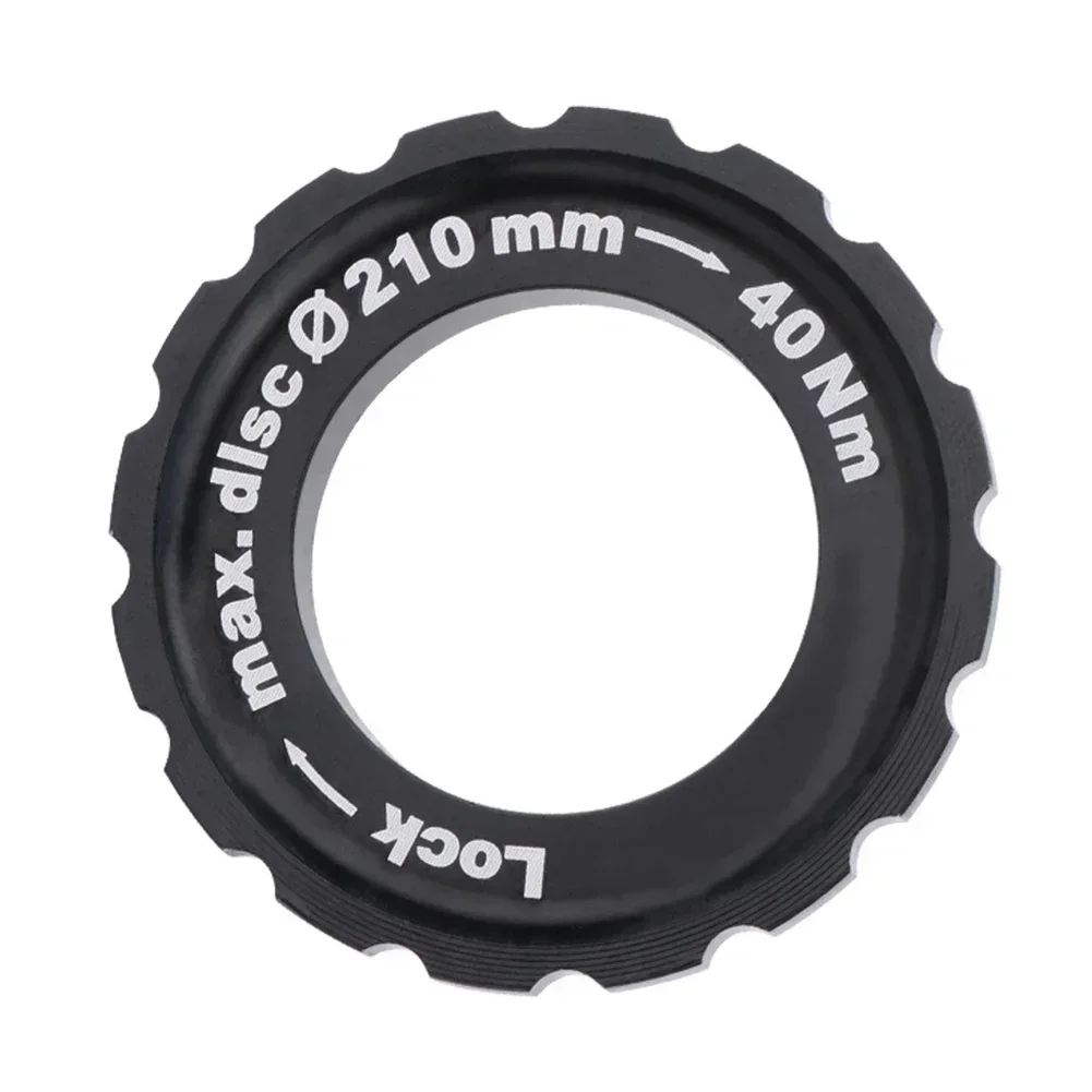 POTEAX Locking Disc Brake Hub Lock Ring 9/12/15mm Axle Center Lock Cover For Shimano Mountain Bike Accessories Cycling Parts