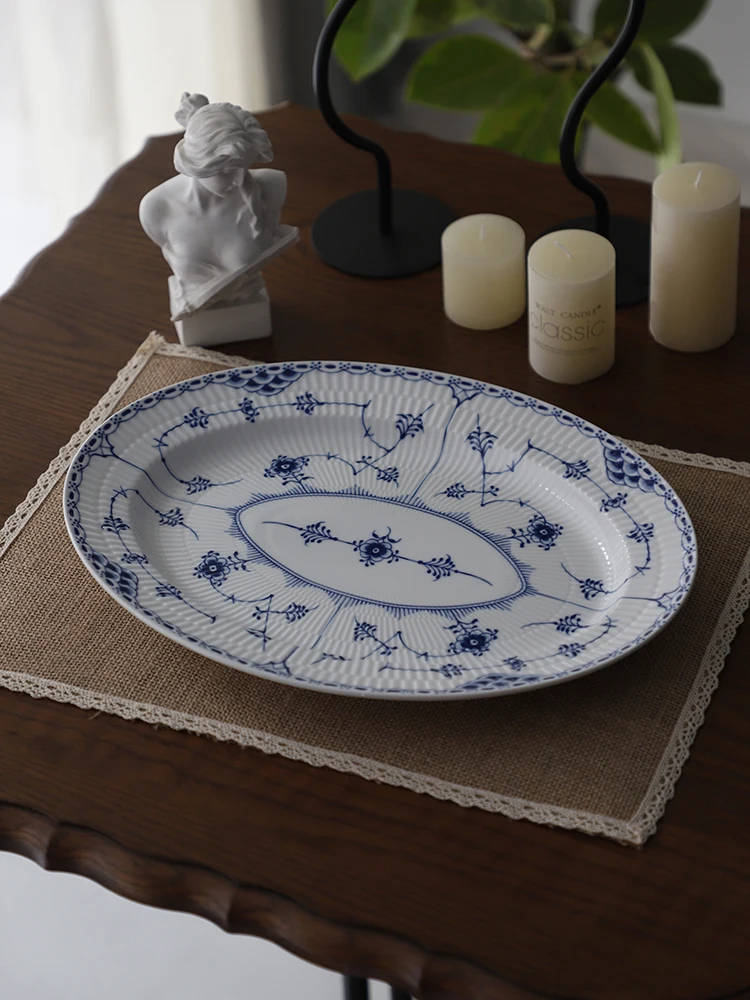 

Универсальный плоский глубокий поднос для чаепития Southern Town с узором, 4 и 6 дюймов, овальный, для сервировки, универсальный, плоский, глубокий, в сантиметрах