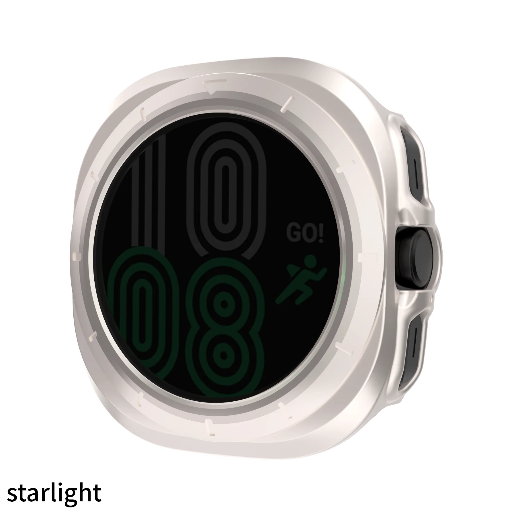 Vidrio de privacidad + cubierta para Samsung Galaxy Watch 7 Ultra 47MM, Protector de pantalla, funda de parachoques templado para Galaxy Watch 7 Ultra Cover