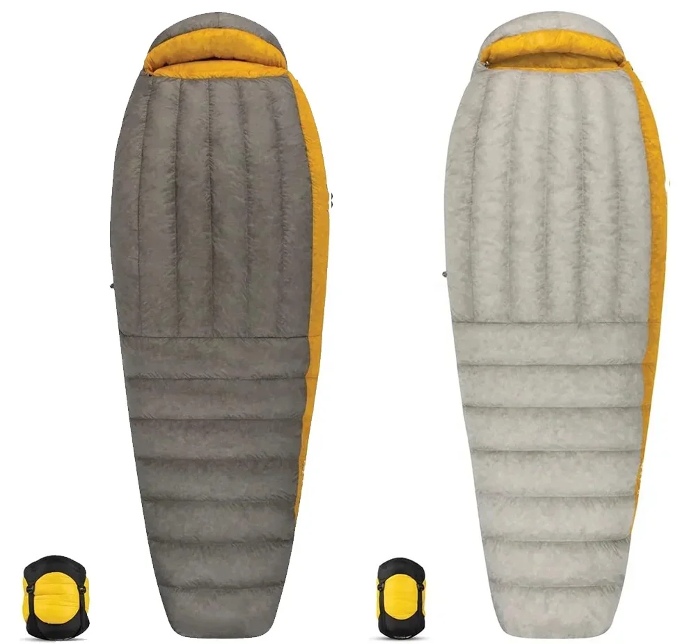 

zz Lightweight Three Season Filling 1000g Adult Mom Down Sleeping Bag Ultra Light Backpack Hiking Camping Sleeping Bag