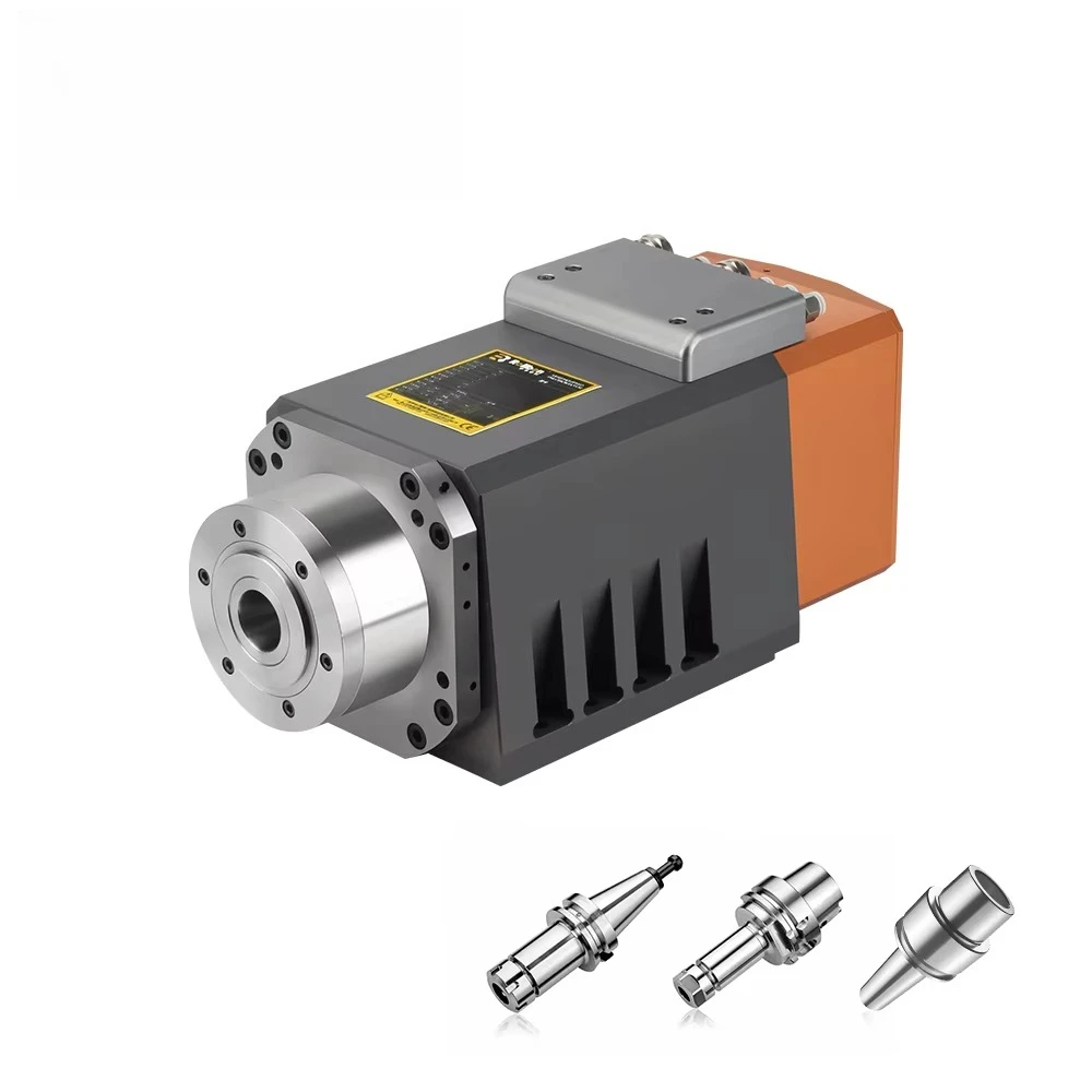 ATC 5-axis machine tool water-cooled spindle motor 9kw 18000RPM BT/ISO/HSK metal drilling and milling engraving high-speed spind
