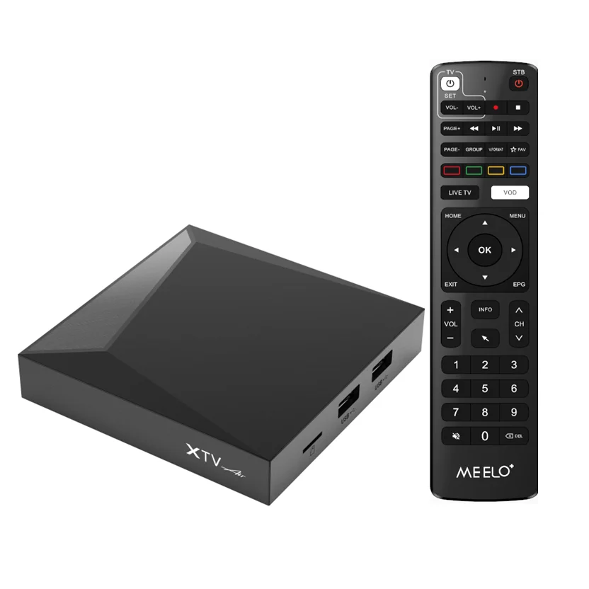 XTV Air New Smartest TV BOX Amlogic S905W2 Quad Core 1.8 GHz 4K HDR+ BT HD LAN 100M AV1 Smart TV BOX XTVAIR