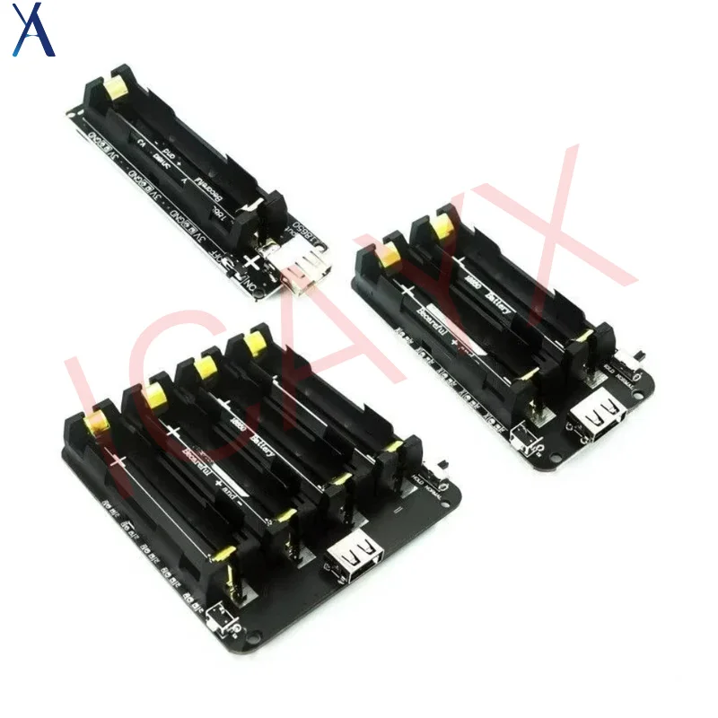 

Two Voltage 18650 Lithium Battery Shield V8 Mobile Power Expansion Board Module 5V/3A 3V/1A Micro USB For ArduinoESP