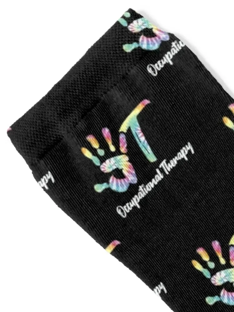 OT Occupational Therapist Motivate Cool Therapy Shirt Socks kawaii Toe sports Socks Woman Men's