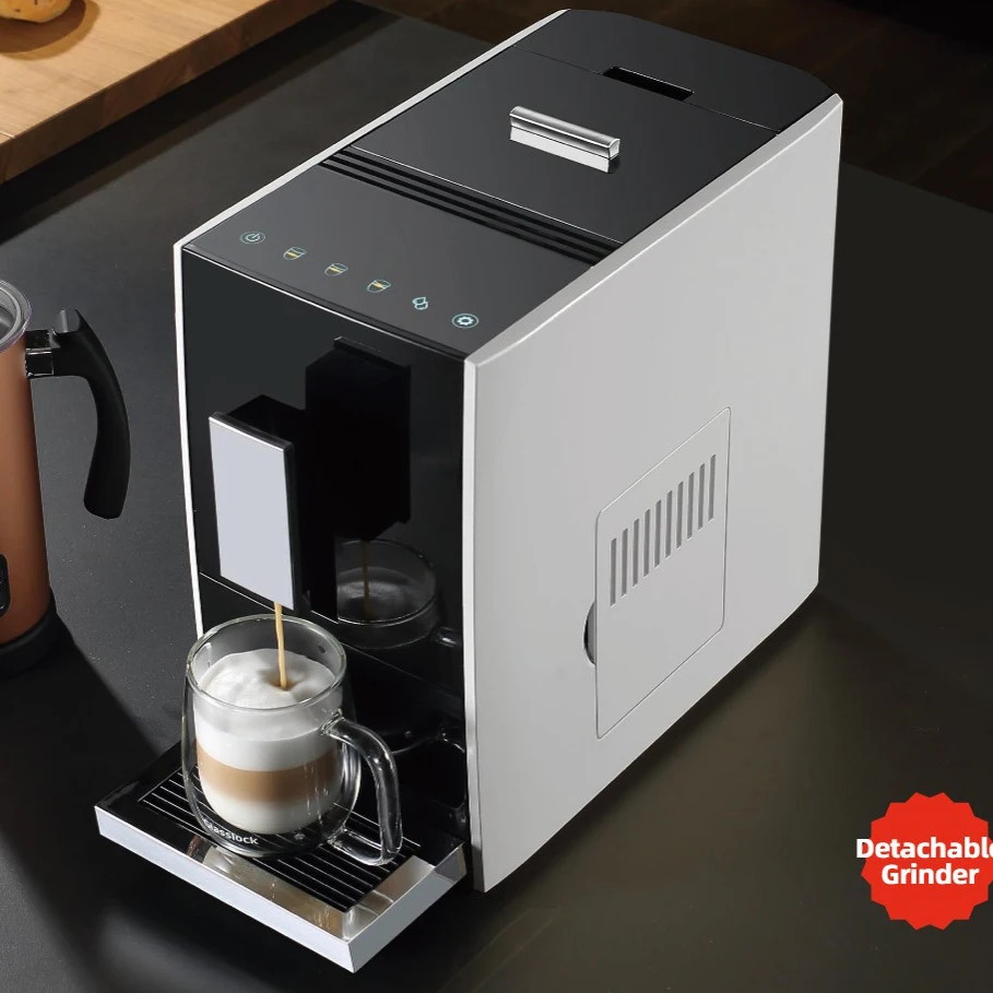 luxuryProfessional Fully Automatic Commercial Touch Screen EspressoCoffee  Machine for Household Commercial