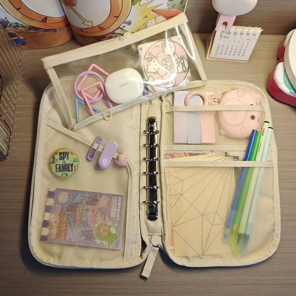 Large Capacity Portable Multi-Functional Pain Relief Bag Document Storage Pouch Card Holder Convenient Carry-On Organizer