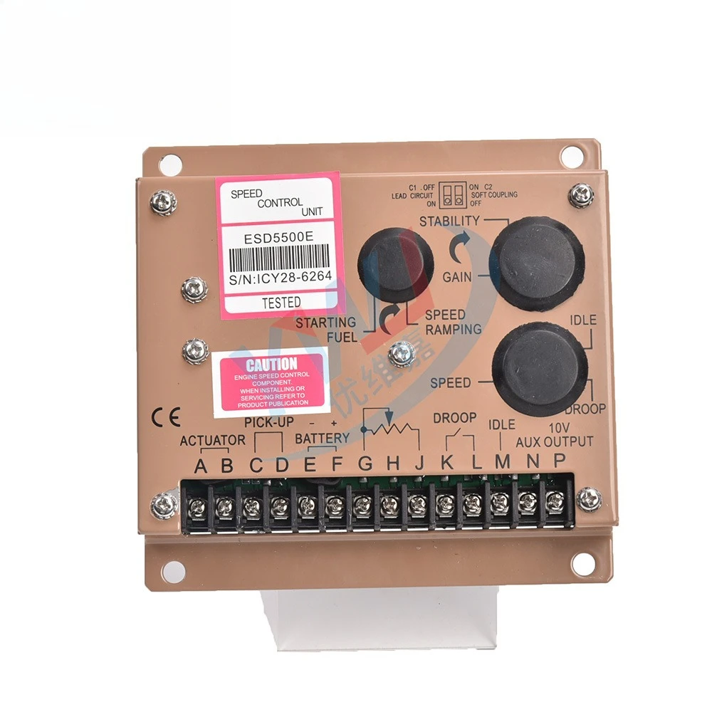 1PCS ESD5500E speed control board die-sel engine set elec-tronic speed controller electric control board speed modulator
