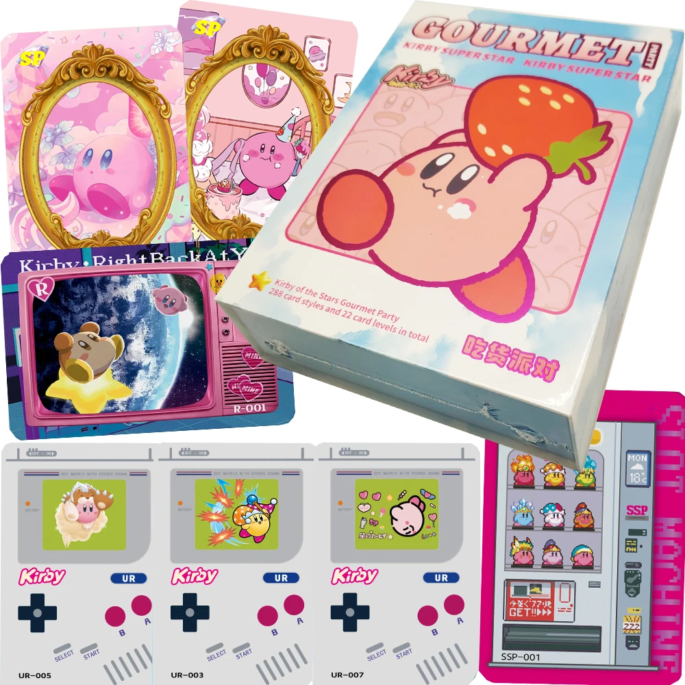 

Anime Game Collection Cards Adventure Cartoon Star Foodie Party Series Exquisite Afternoon Tea Lovely Figure Cards Birthday Gift