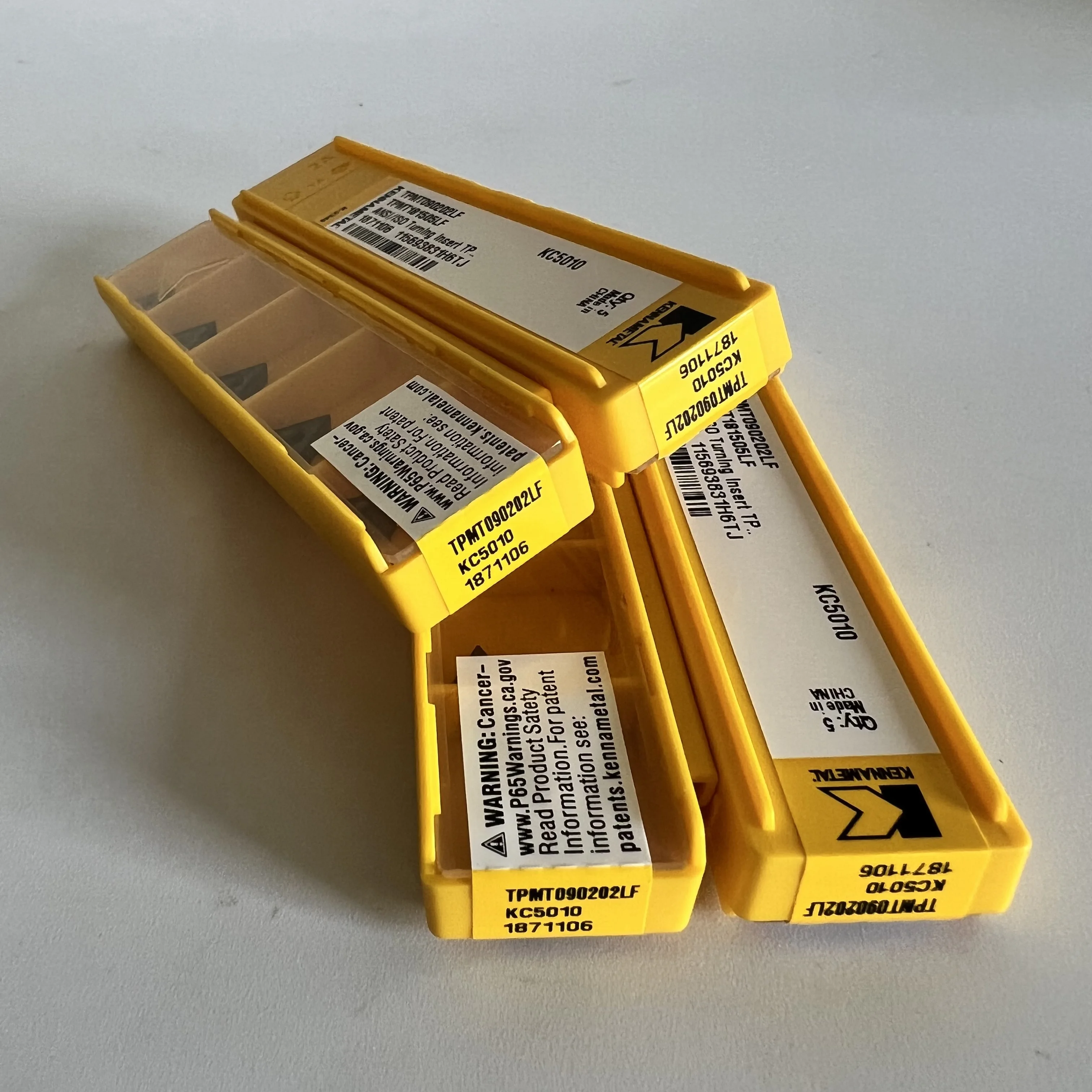 Lâmina CNC TPMT090202LF KC5010, original