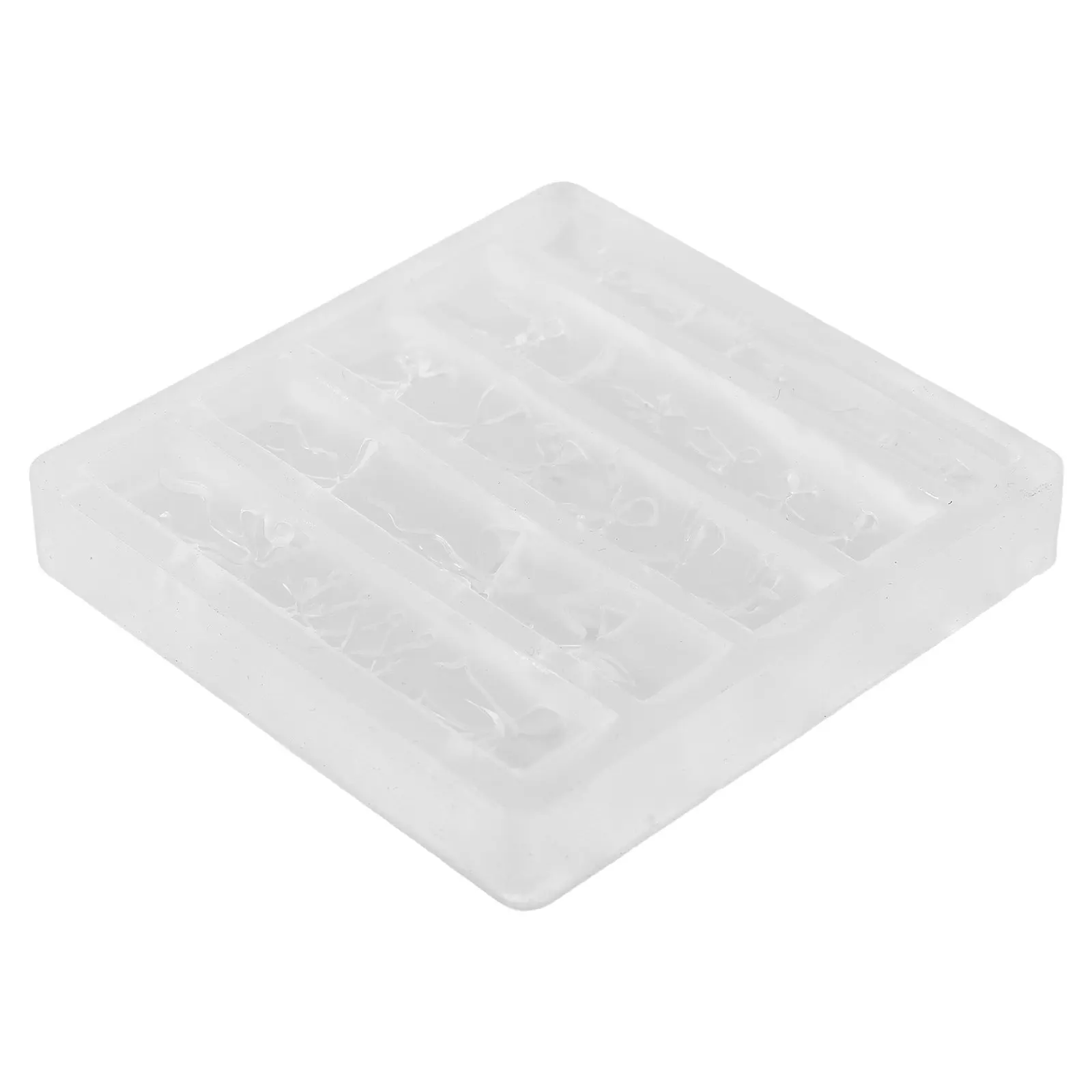 Bowknot Silicone Nail Mold 3D DIY Nail Art Decorations Reusable Cute Bow Accessories Embossed Tools for Beginners