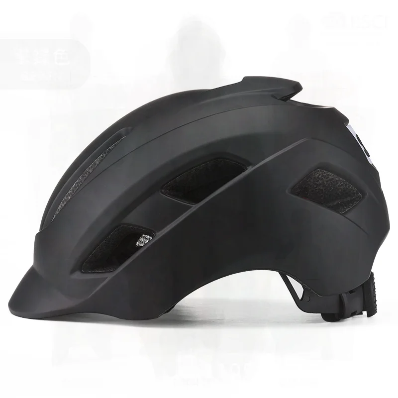 

Unisex Urban Commuting Helmet with Brim One-Piece Molded EPS Cushioning Black White Metallic Blue Red Sapphire Matte Black Sizes