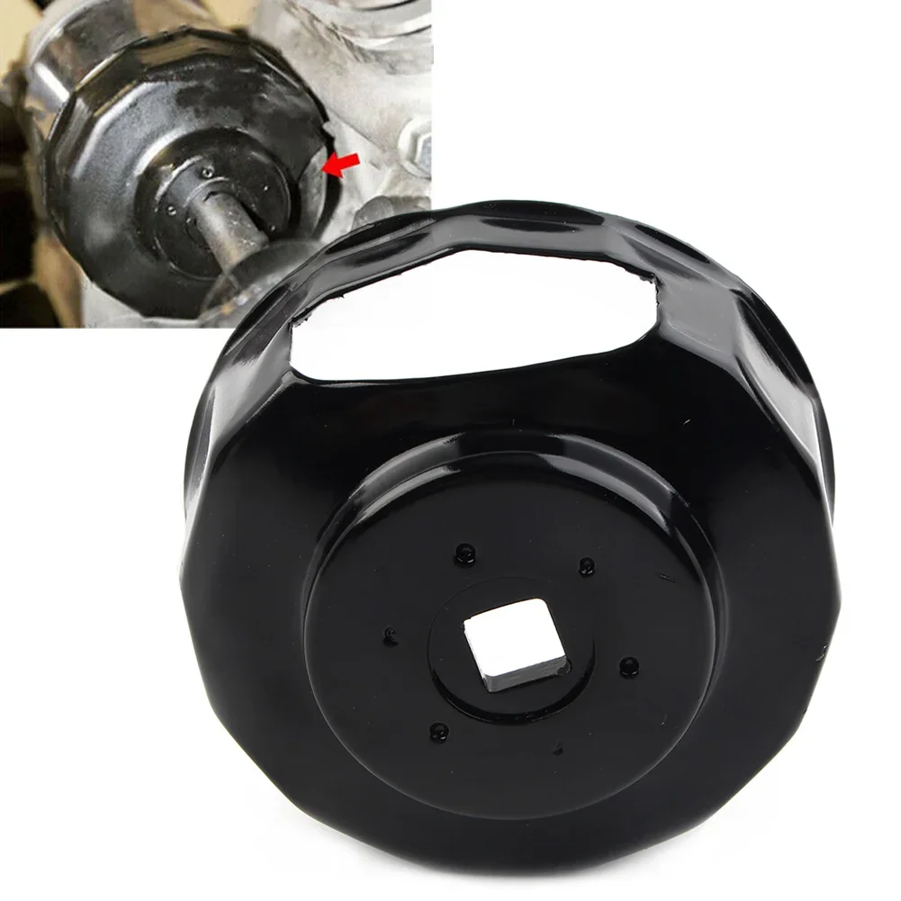 Motorcycle Llave Filtro Aceite Para Black Plastic 76mm End Cap Style Oil Filter Wrench for Harley