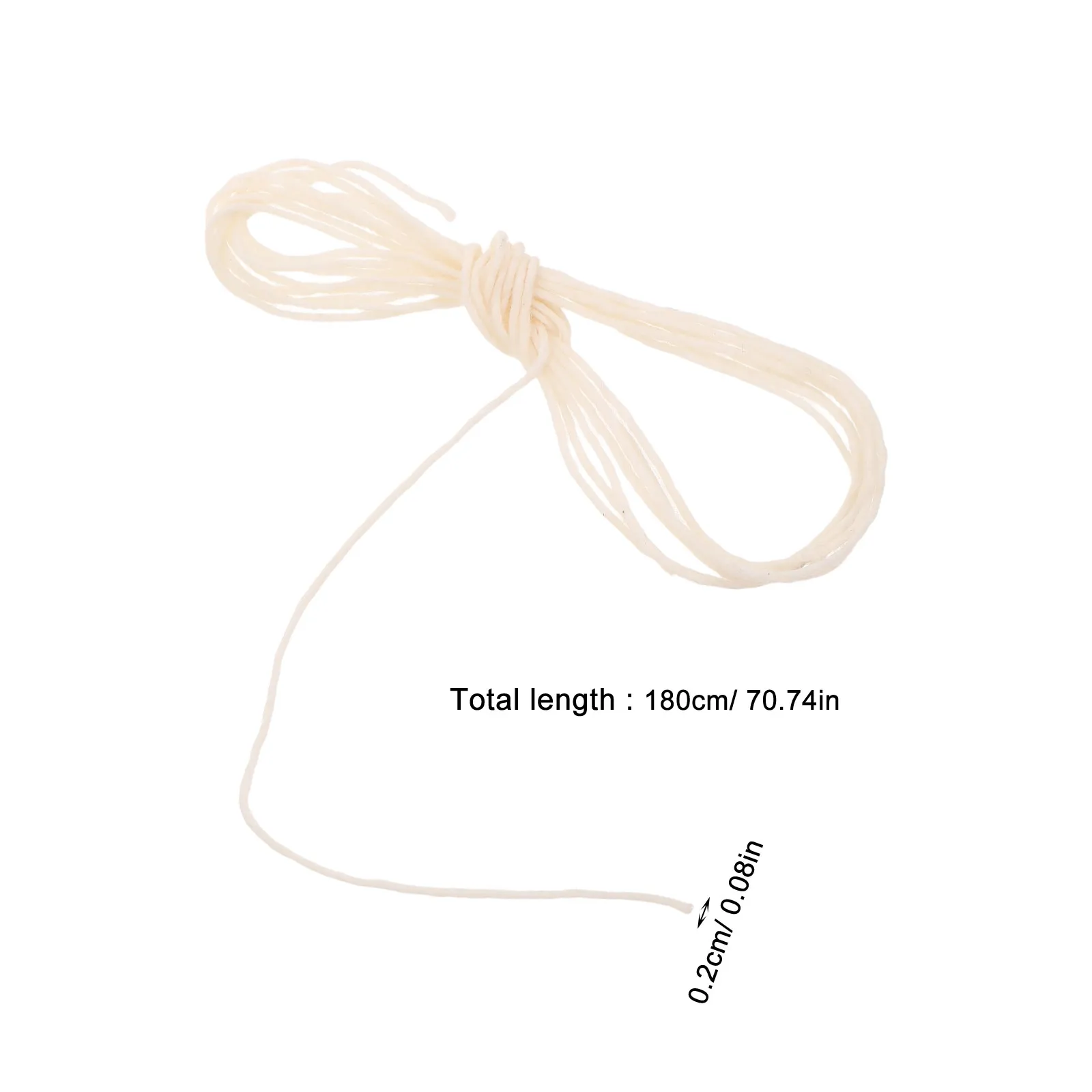 Erhu Tuning Cord 10 Pieces Cotton Replacement String Rope for Traditional Chinese Musical Instrument