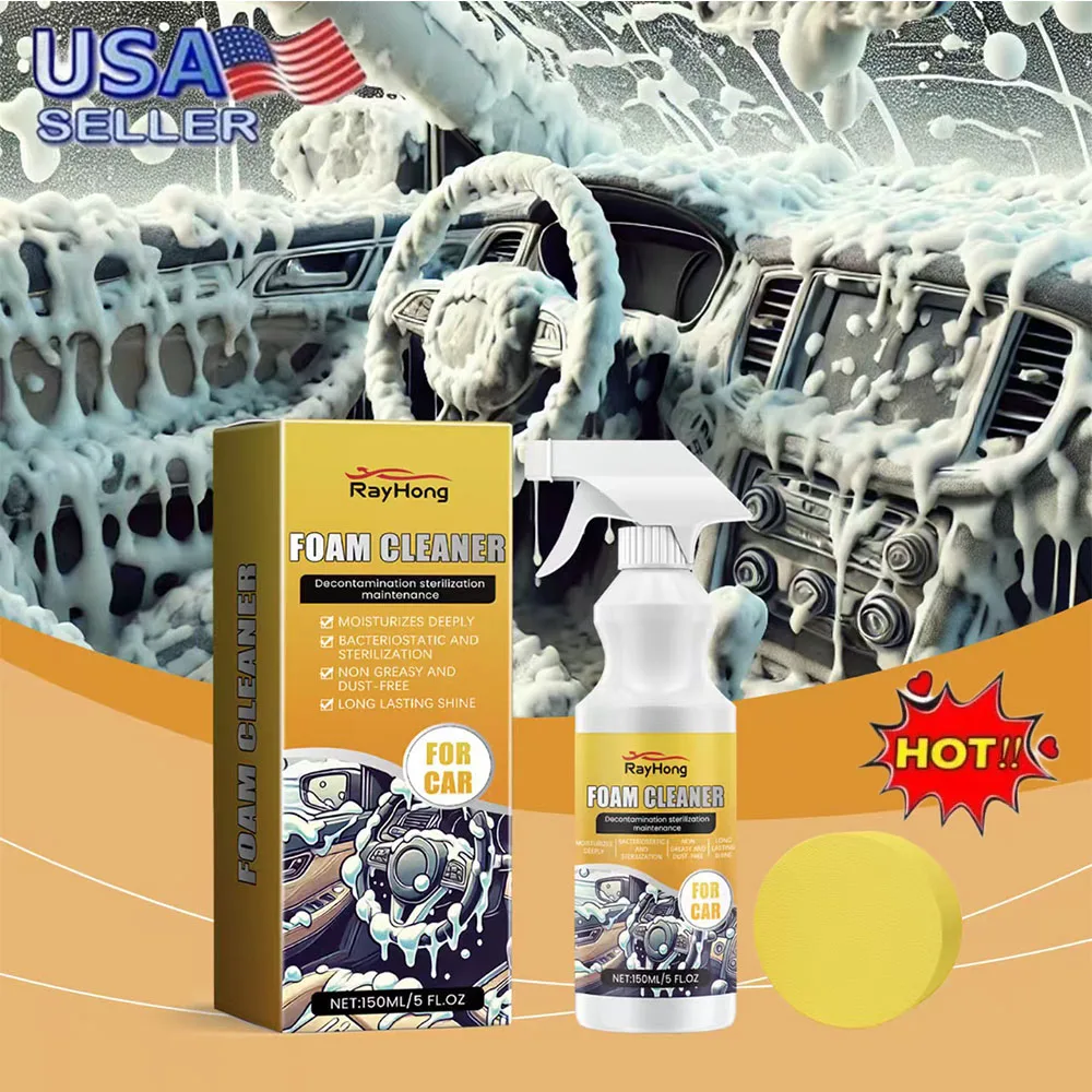 

Очиститель пены для обивки автомобиля, чистка автомобильных сидений, мощное удаление пятен, подголовник, приборная панель, безводный очиститель пены для удаления пятен