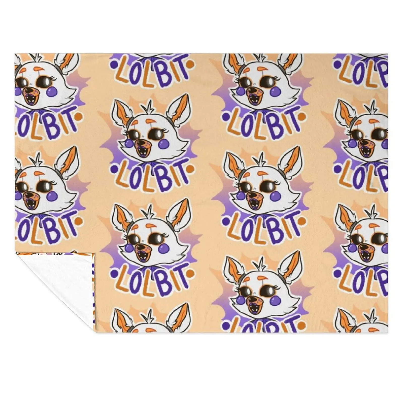 FNaF: Одеяло Lolbit для зимы Hairys Одеяла люксового бренда