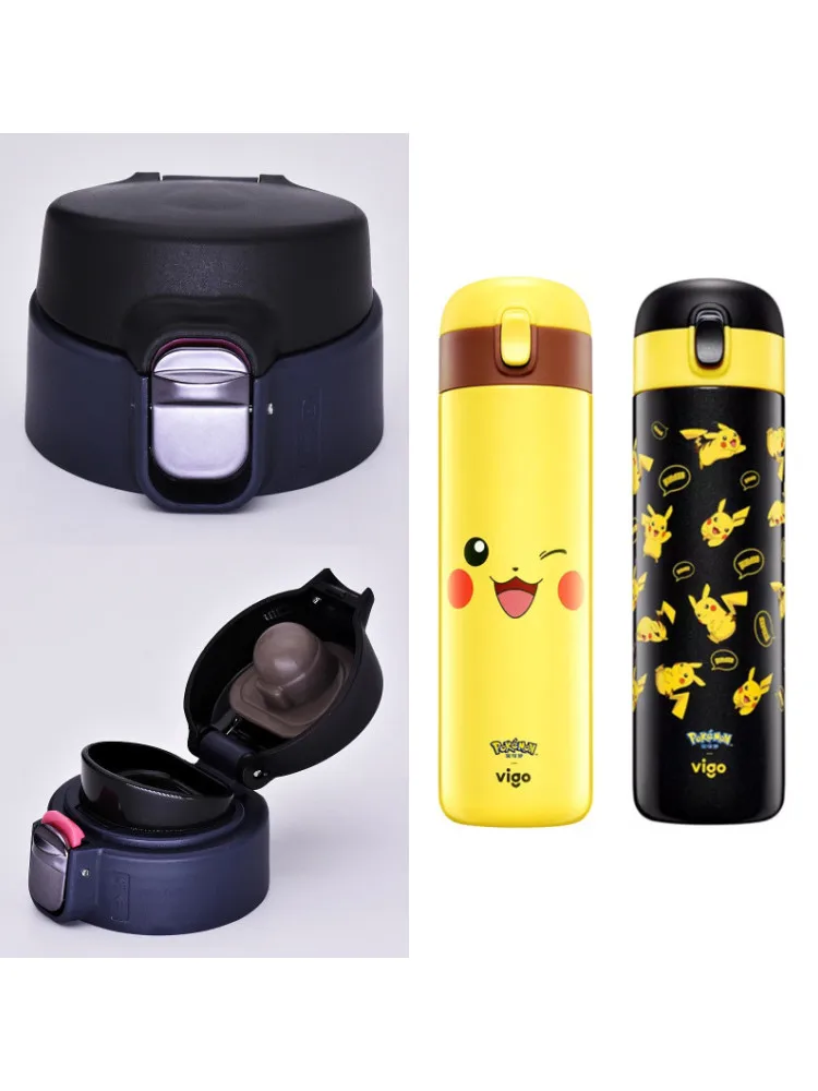 

Изолированная бутылка для воды VIGO из нержавеющей стали с крышкой Qui 2935, прямая крышка для питья, универсальная для всех чашек с водой, аксессуары