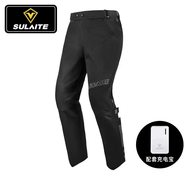 Motorcycle Pants Winter Warm Racing Speed Pants Windshield Locomotive Riding Protection Cold Electric Quick Dismantling Pants