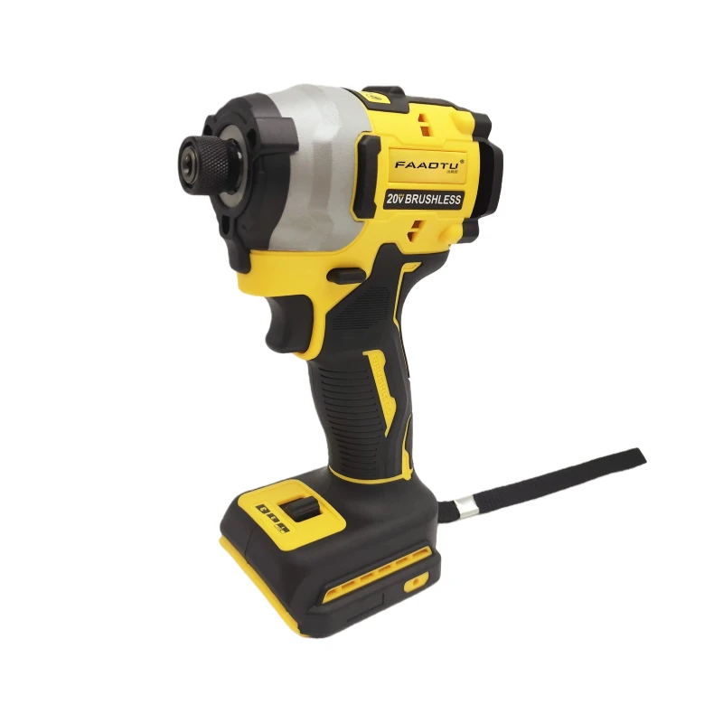 FAAOTU New DCF850 Brushless Cordless Impact Driver - 20V DW Battery Compatible 3250RPM High Torque Power Screwdriver