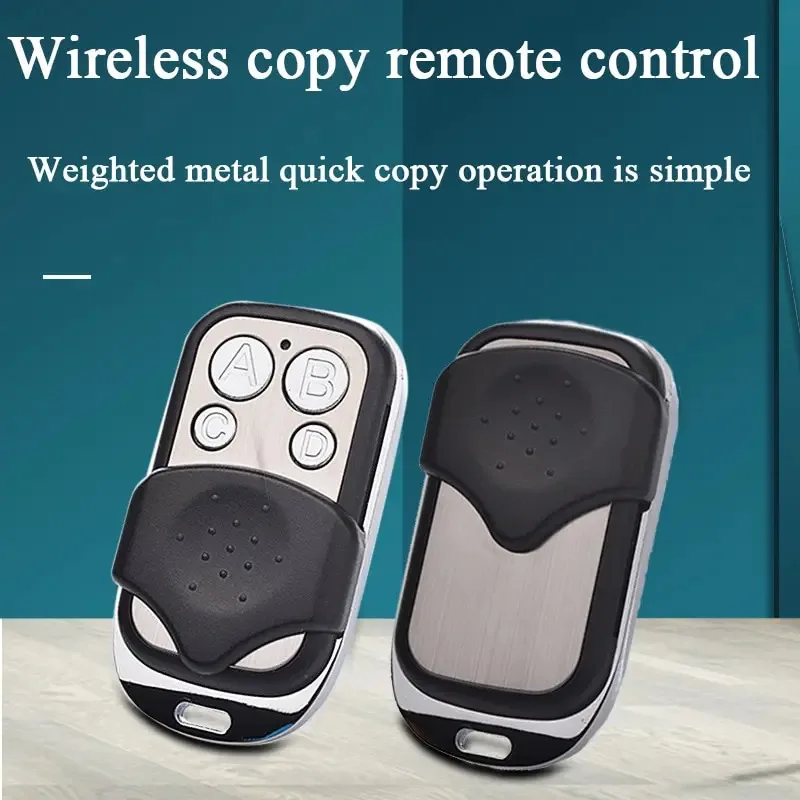 HACHANLUN 433MHz Universal Remote Control 4CH Car Key Garage Door Opener Copier Copy Garage Door Car Remote Control