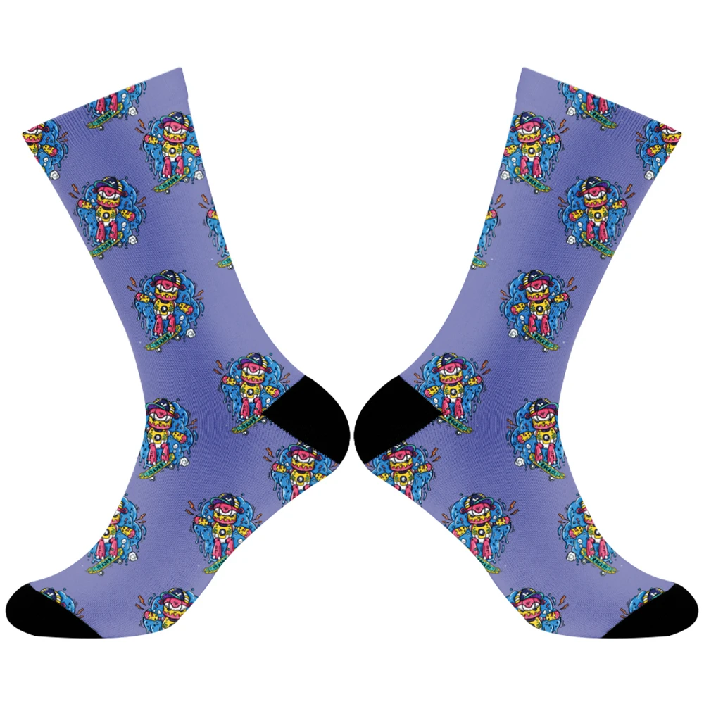 New Vintage tropical sing and pattern Socks custom with print shoes Luxury Woman Socks Men's