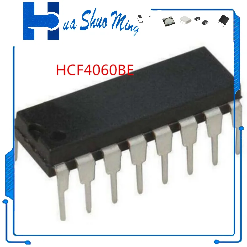 

10PCS/LOT HCF4060BE HCF4060 DIP16