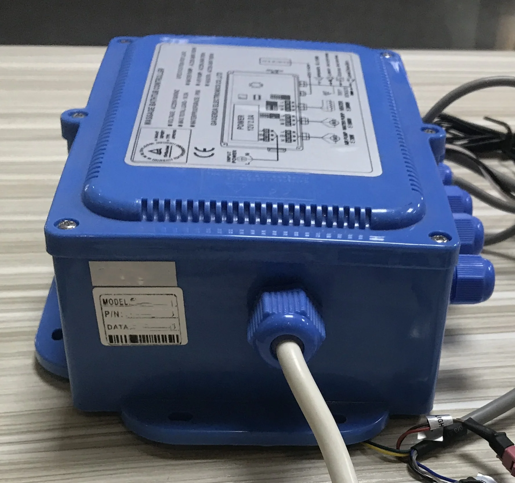 Scatola di controllo elettrico per sauna con doccia a vapore elettrica impermeabile in plastica all'ingrosso