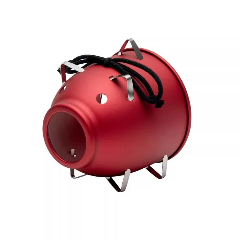 

Outdoor Camping Mosquito Coil Pig Frisbee Aromatherapy Snow Bowl Pure Titanium Healthy and Durable