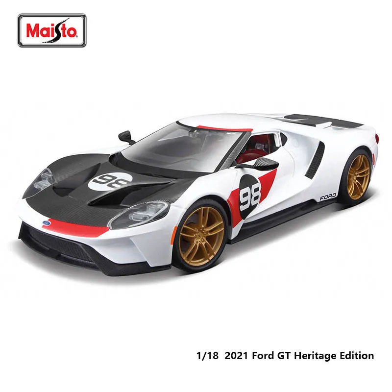 Maisto 1:18 2017 Ford GT supercar Classic Car Alloy Car Model Static Die Casting Model Collection Gift Toy Gift