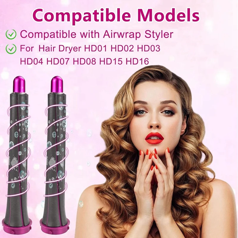 For Dyson Airwrap HD01 HD03 HD08 HD15 HD16 Styler Attachment With Adapter For Convert Curling Iron Into A Hair Dryer 30MM