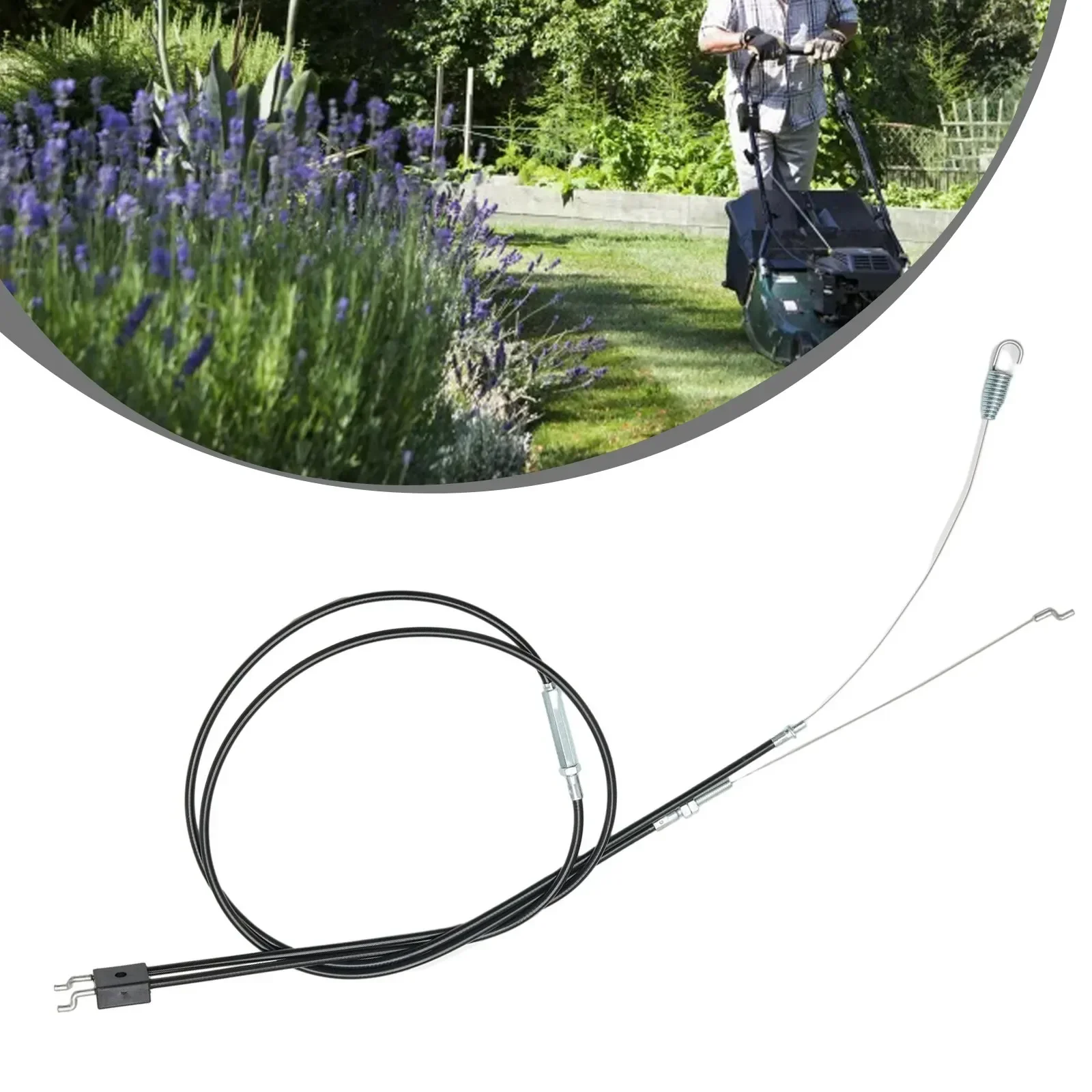 สายคันเร่งและคลัตช์สำหรับ einhell 1515มม. สายคันเร่ง kabel set เครื่องตัดหญ้าอุปกรณ์อะไหล่ทดแทน