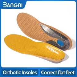 3ANGNI Plantar Fasciitis Orthotics Insole For Flat Feet Hard Arch Support Shoe Pad Orthopedic Soles For Men Women Inner Cushion