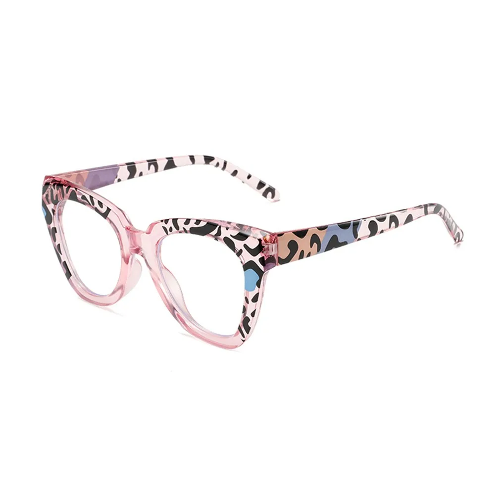 

Fashionable Anti Blue Light Computer Glasses Ultra-light Big Optical Eyewear Transparent Myopia Glasses Frame for Women Girls