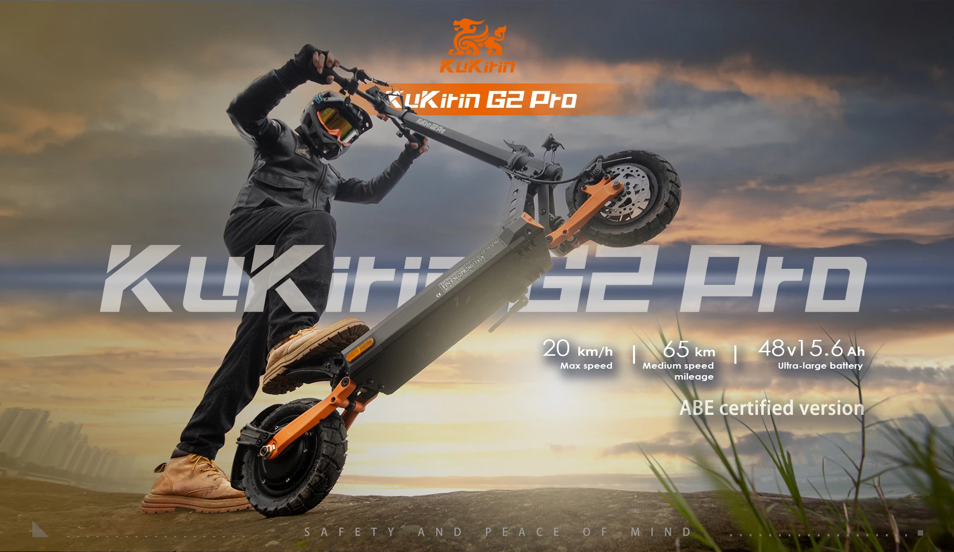 Trottinette électrique KuKirin G2 Pro ABE, puissance de pointe 500W, batterie 48V 15.6Ah, pneus à vide de 9 pouces, écran LCD, trottinette électrique pliable pour adultes