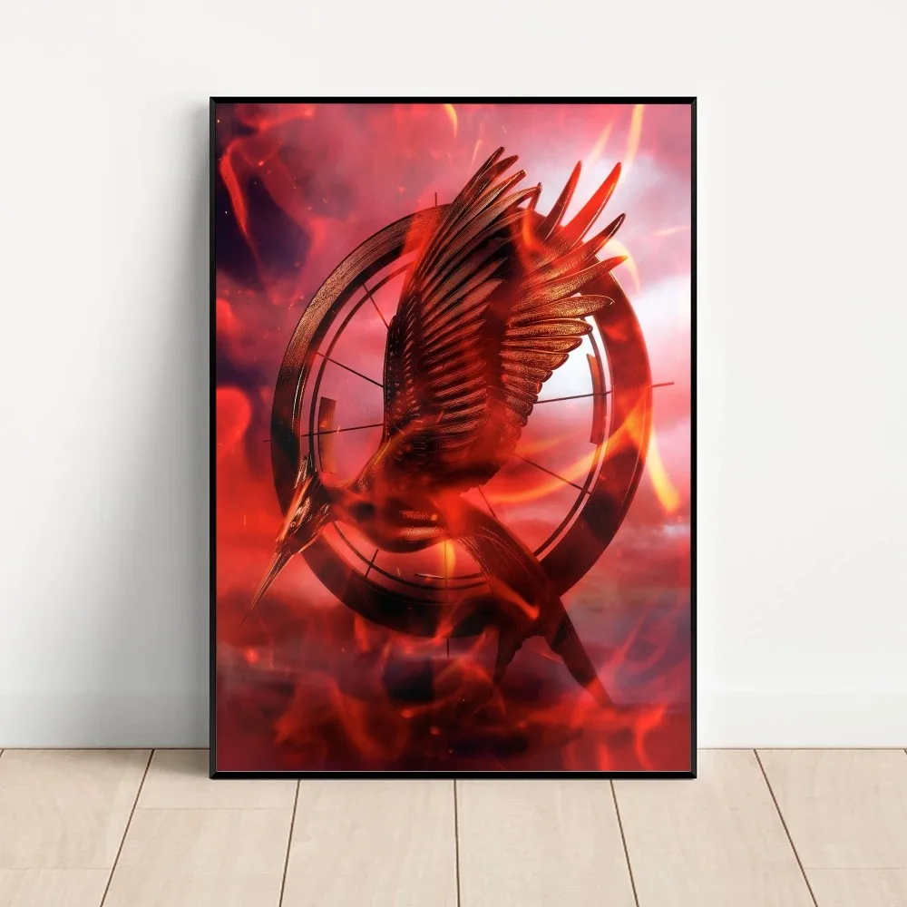 Film De Hunger Games Poster Kraft Club Bar Papier Vintage Poster Muurkunst Schilderij Slaapkamer Studie Stickers