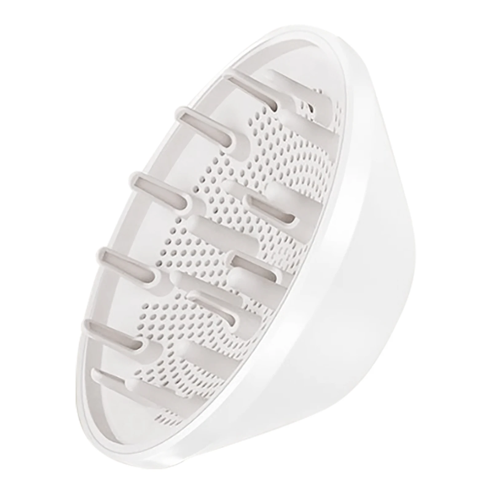 Blow Dryer Diffuser Compact Hair Dryer Diffuser Attachment for Home Salon Travel Use White Blow Dryer Accessories