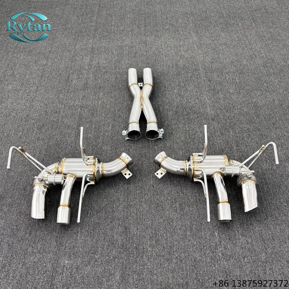 

Выхлопная система Rytan Performance Valvetronic с клапанами, из нержавеющей стали 304, Catback и Downpipe для Ferrari 812